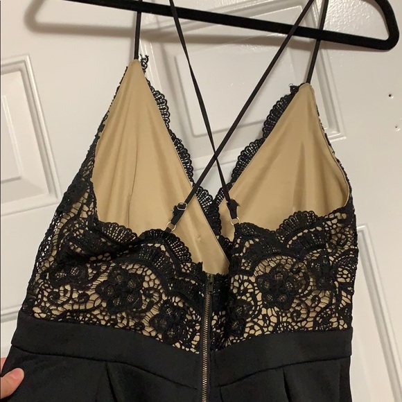 Black and Nude Francesca’s Formal Dress - Picture 4 of 5